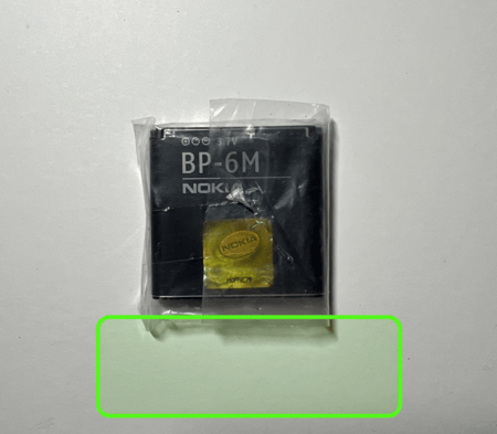 بطارية جوال نوكيا الاصلية BP-6M متوافقه N77 3250/6280/N73/N93