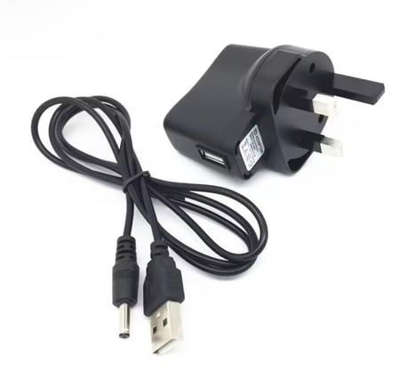 شحن مسمار كبير  USB لجوال نوكيا مع فيش ثلاثي