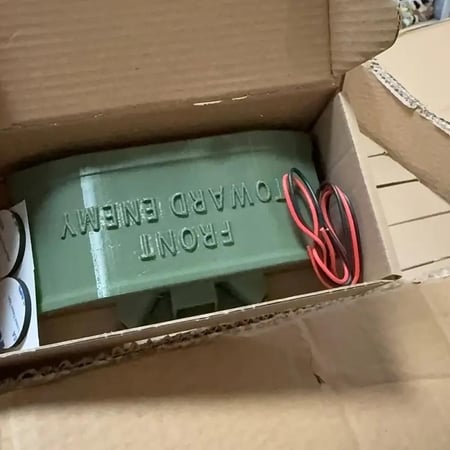 مجسم لغم كليمور تشبيهي لاغراض التدريب التدريب بالمحاكاة الواجبات العامة