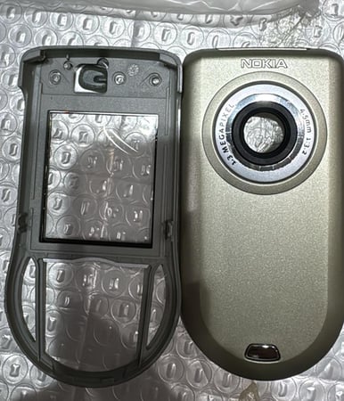 غطاء كفر امامي وخلفي جوال نوكيا 6630 بدون لوحة مفاتيح