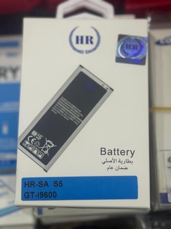 بطارية S5 جالكسي GT-i9600سامسونج Samsung Galaxy S5 GT-I9600 GT-I9602 GT-I9700 SM-G900 SM-G900A G900F