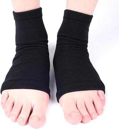 جوارب لمعالجة الارجل المسطحة والم الكعب وعرق النسا واورام القدم والساق والتهاب المفاصل يمكن لبسها تحت الأحذية لتقليل إجهاد العضلات ،وإعادة توزيع...