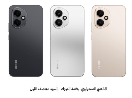 هونر 400 - ذاكره 256 جيجا -12 جيجا رام - فايف جي
