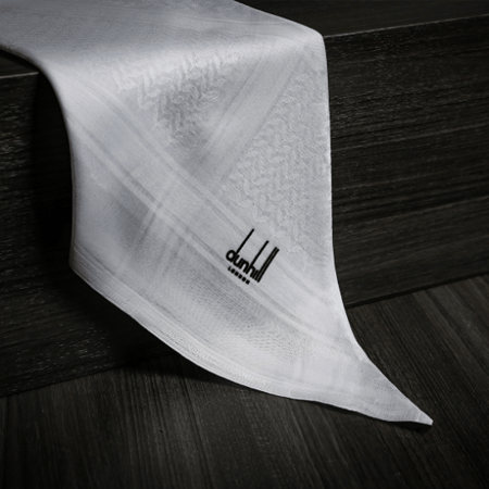 شماغ دنهل هدب 2020 Dunhill ابيض شلش