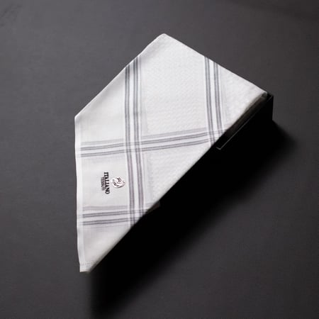 شماغ تيسوتي أبيض رمادي ST1W2