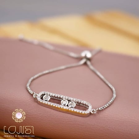 اسوارة زركون مطلية سحب