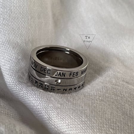 خاتم حفظ التاريخ "فضي"