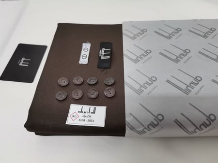 قماش دنهل  صيفي لون زيتي