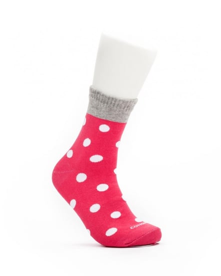 شراب نسائي  سوكيت ديزاين 2 لون فوشيا/بيج  81/25