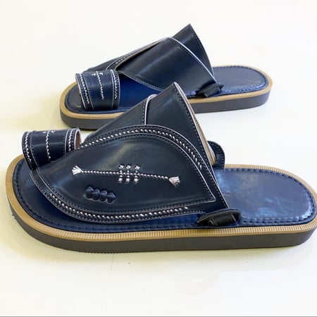 حذاء رجالي شرقي كحلي غامق