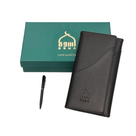 محفظة أسوة - أسود