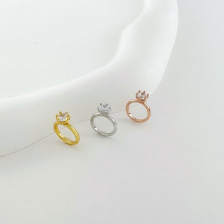 خاتم حديثي الولادة دبلة(للتصوير فقط)