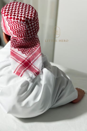 عمامة أطفال شكل شماغ