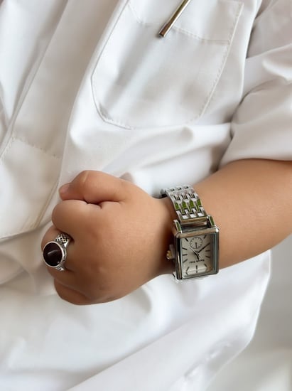 ساعة أطفال شكل مستطيل