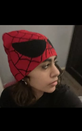 قبعه سبايدرمان احمر