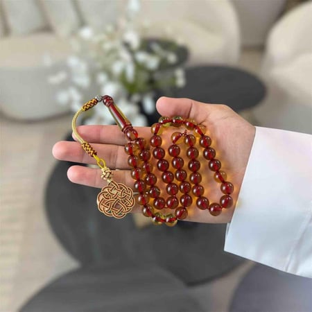 مسباح بكلايت ( عسلي )