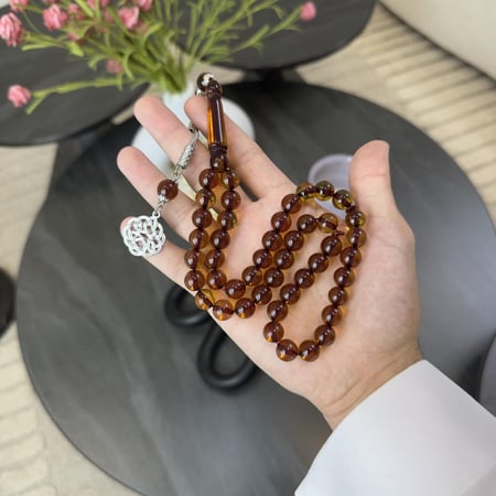 مسباح بكلايت ( عسلي )