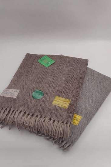 شال كشميري كبير مموج