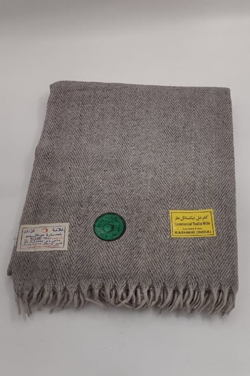 شال كشميري كبير مموج