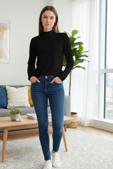 هاينك شتوي نسائي لون اسود