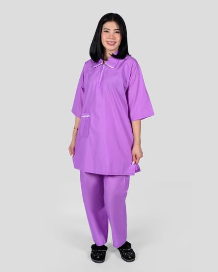 زي عاملة منزلية سادة