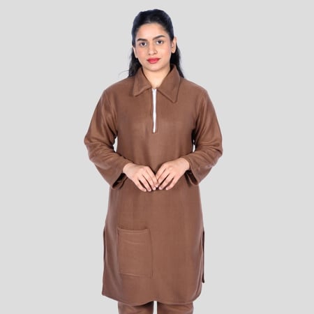 زي عاملات شتوي بطانية