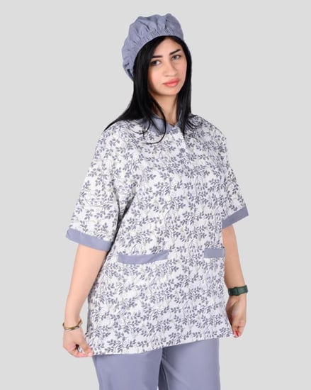 زي عاملة منزلية محتشم 3 قطع