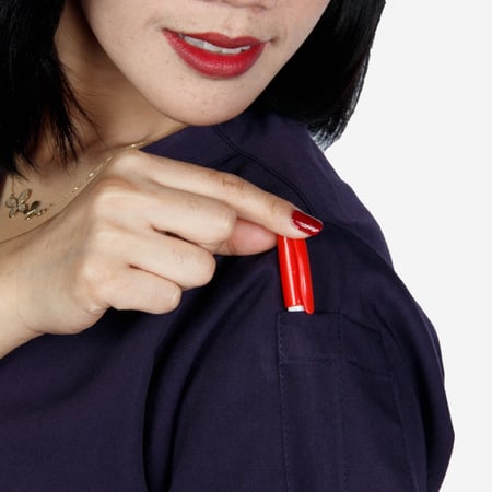 زي طبي نسائي , بنفسجي