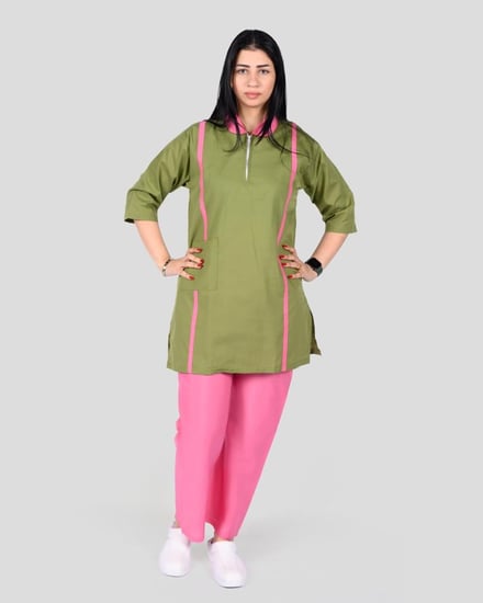 زي عاملات منزلية كويتي قطعتين