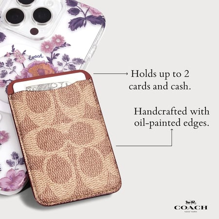 محفظة بطاقات ماق سيف من كوتش