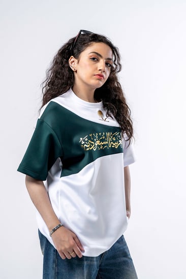 تيشرت اليوم الوطني نسائي KSA74