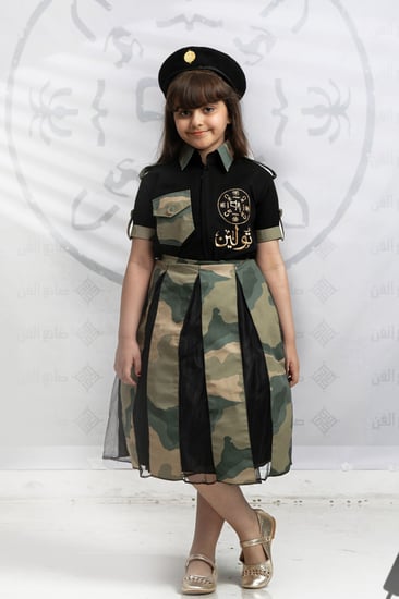 تيشرت التأسيس بلوفر للتأسيس فستان تيور عسكري جيشي يوم التأسيس برقع تأس