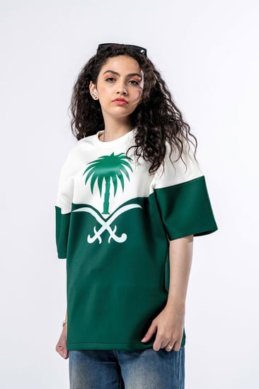 تيشرت اليوم الوطني نسائي KSA41