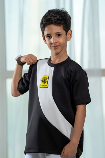 تيشرت الإتحاد أسود &أبيض