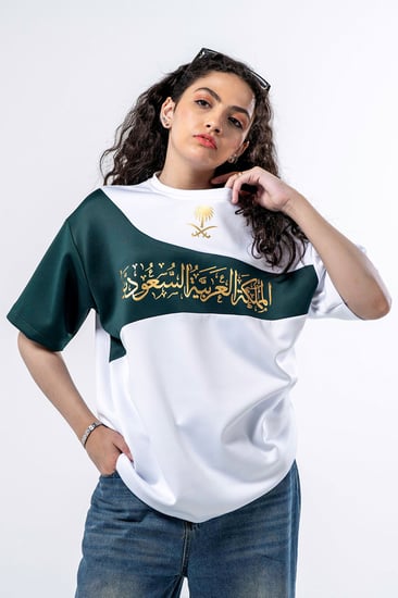 تيشرت اليوم الوطني نسائي KSA74