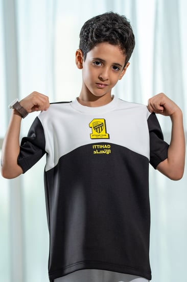 تيشرت الإتحاد أسود&أبيض