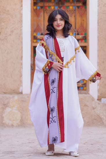 ازياء وملابس يوم التأسيس فستان طقم هودي ولادي بناتي نسائي رجالي