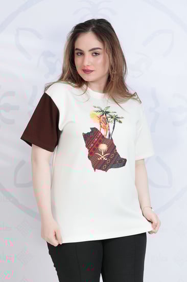 تيشرت التأسيس بلوفر للتأسيس فستان تيور عسكري جيشي يوم التأسيس برقع تأس