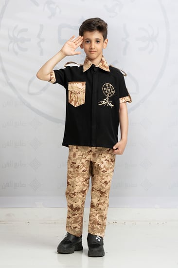 تيشرت التأسيس بلوفر للتأسيس فستان تيور عسكري جيشي يوم التأسيس برقع تأس