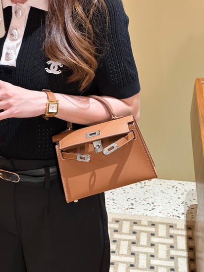 Kelly Bags Tan  - حقيبة كايلي تان