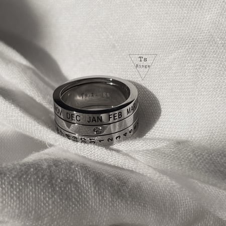 خاتم حفظ التاريخ "فضي"