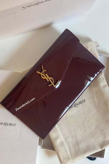 Pouch YSL Dark red Wine