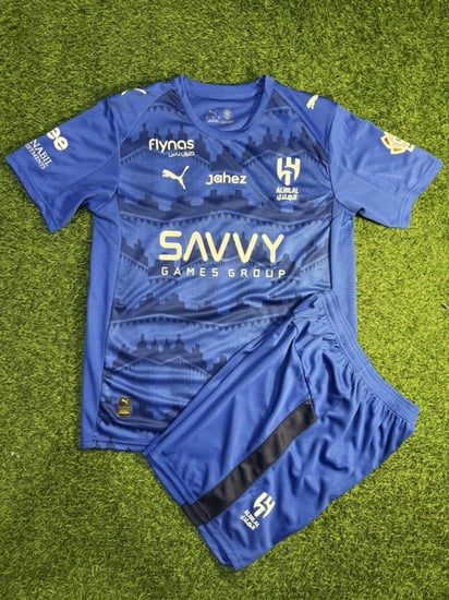 طقم نادي الهلال الأساسي موسم 2025/2026 – نسخة المشجعين بجودة عالية