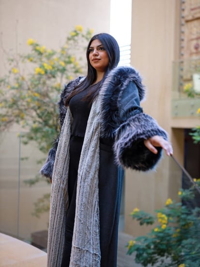 متجر المصممه موضي - فروه نسائي عسير