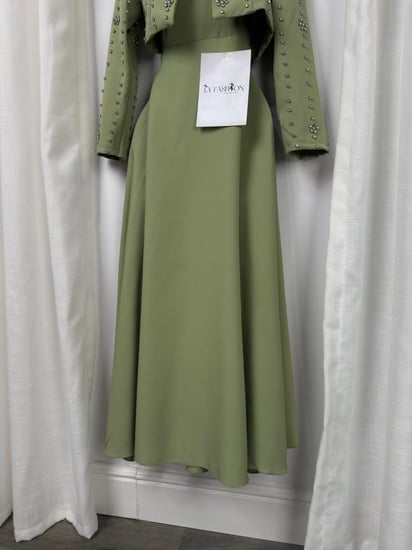 فستان ناعم معا جاكت