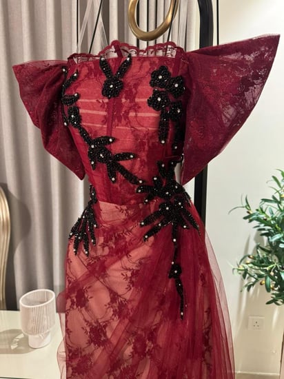 فستان سهره لي فاشن