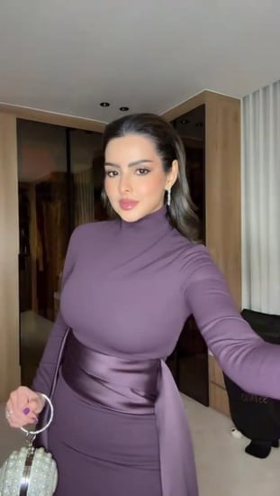 فستان سهرة أسود باربي