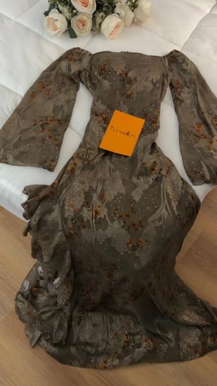 فستان سهرة ناعم