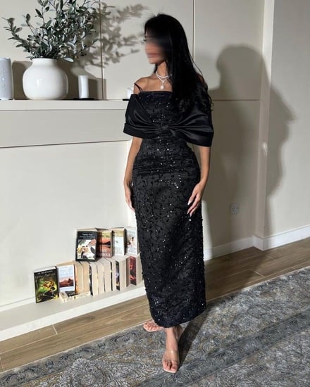 فستان سهره تل مطرز بخرز