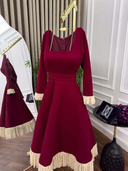 فستان سهره لي فاشن